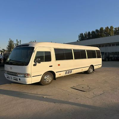 kwaliteit  Used Diesel Fuel Toyota Coaster Bus City Shuttle 21 Passenger fabriek