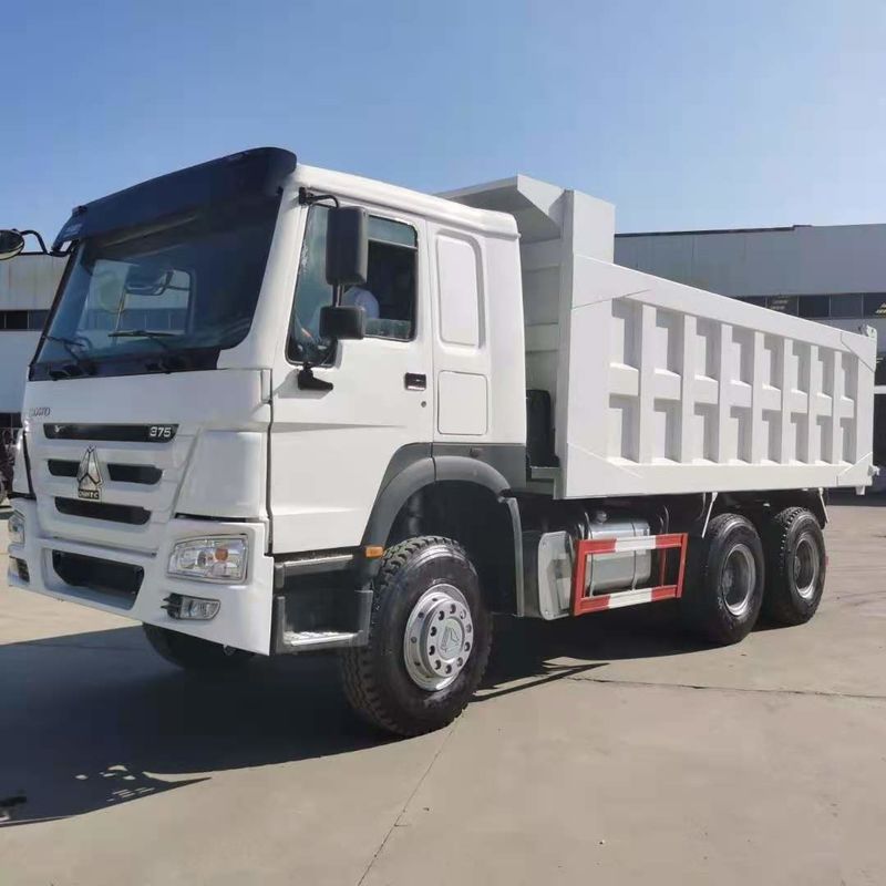 Gebruikte dumper Howo 371 375 6x4 tweedehands Sinotruk Tipper 8x4 Te koop