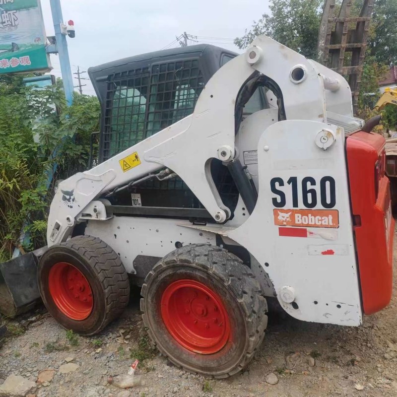 Gebruikte turbolading skid steer loader Bob S160 hoge snelheid 19,8 m/h 44,9 kW