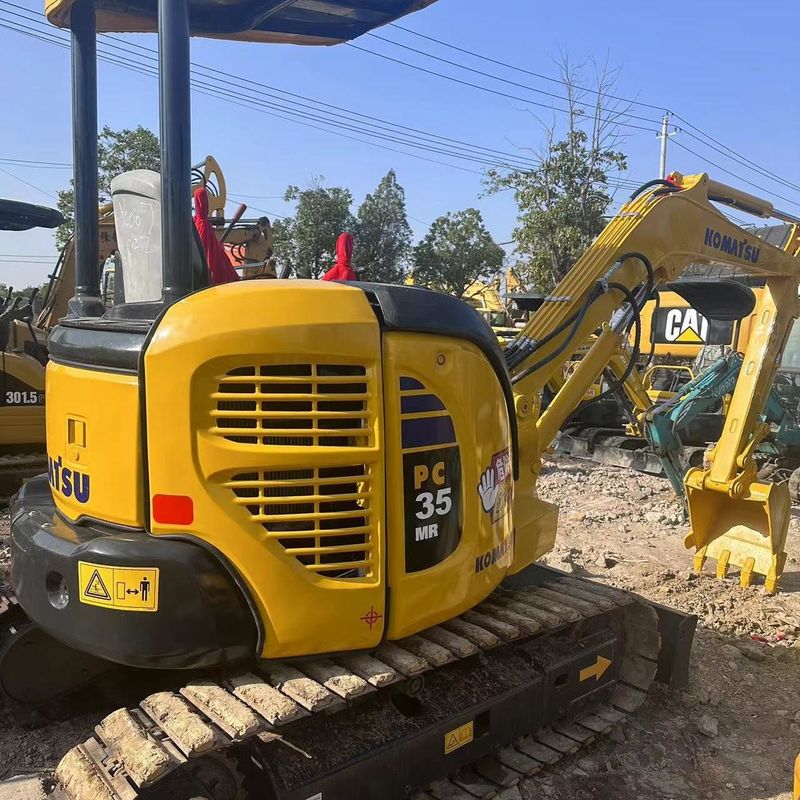 Gebruikte Komatsu Graafmachine PC35 Tweedehands 3,5 ton Klein type Mini Crawler Digger
