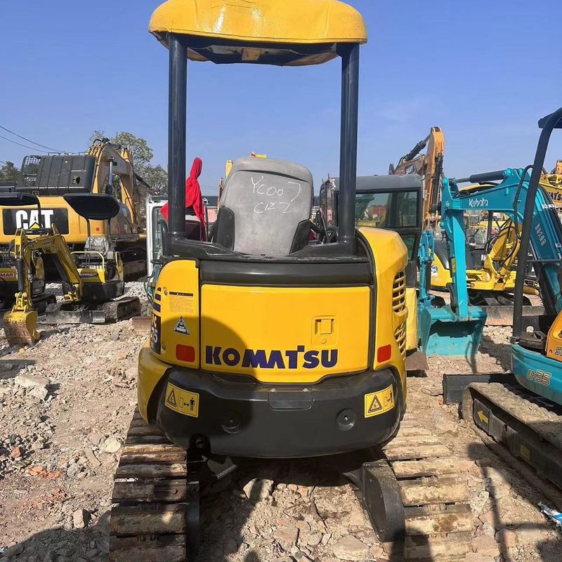 Gebruikte Komatsu Graafmachine PC35 Tweedehands 3,5 ton Klein type Mini Crawler Digger