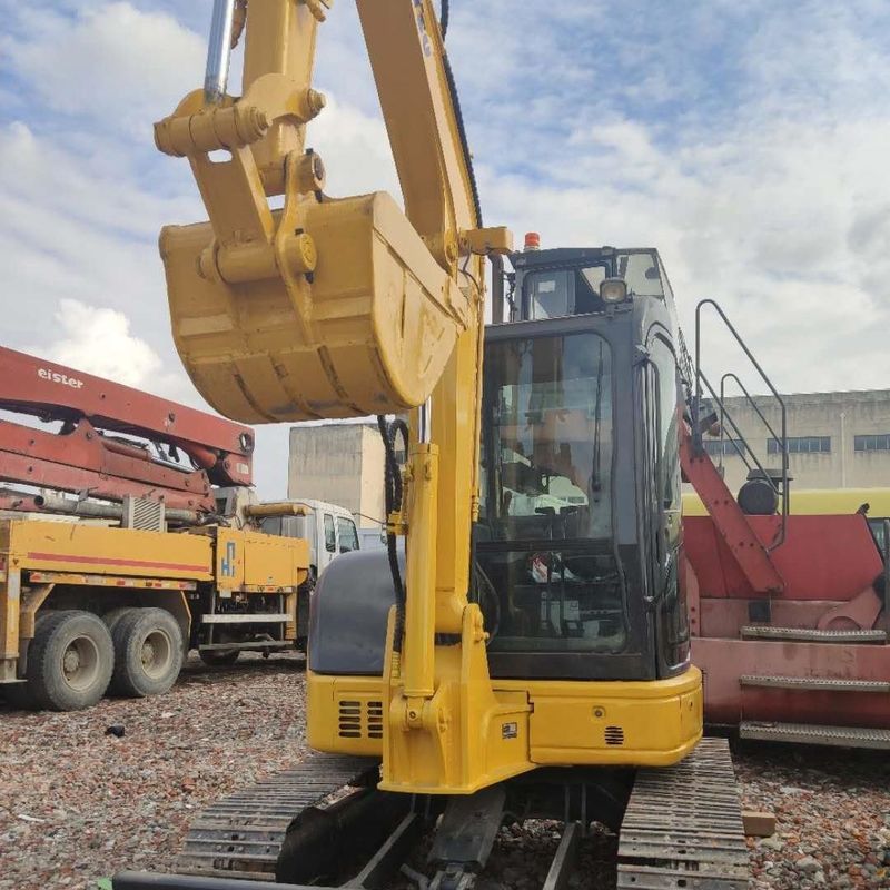 Gebruikte Komatsu-graafmachine PC55 tweedehands 5,5 ton klein type Mini Crawler Digger
