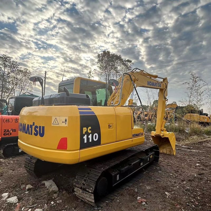 Tweedehands Komatsu Digger PC110 Gebruikte 11ton kleine type kruipergraver