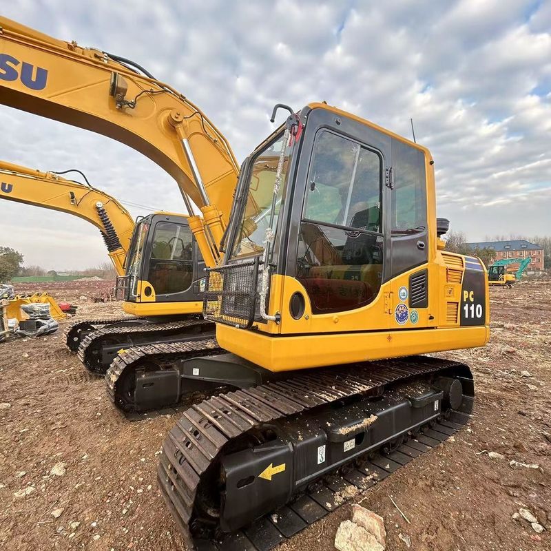 Tweedehands Komatsu Digger PC110 Gebruikte 11ton kleine type kruipergraver