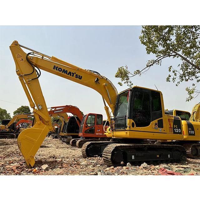 Gebruikte Komatsu Digger PC120 tweedehands 12ton kleine type kruipergraver