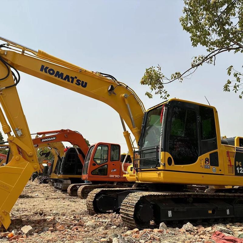 Gebruikte Komatsu Digger PC120 tweedehands 12ton kleine type kruipergraver