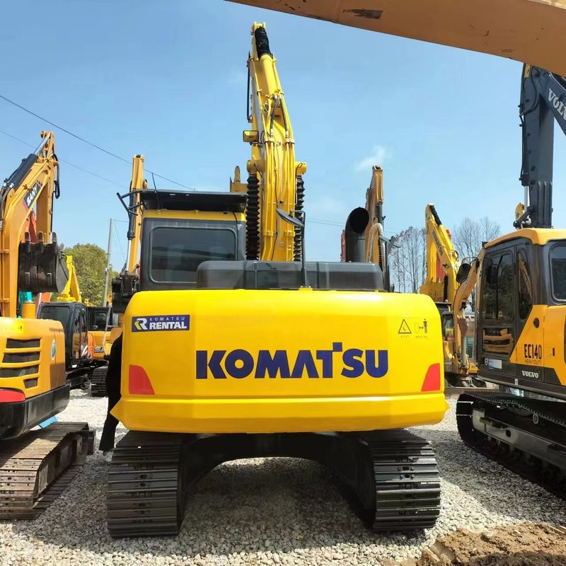 Gebruikte Komatsu-graafmachine PC130 tweedehands 13 ton kleine graafmachine