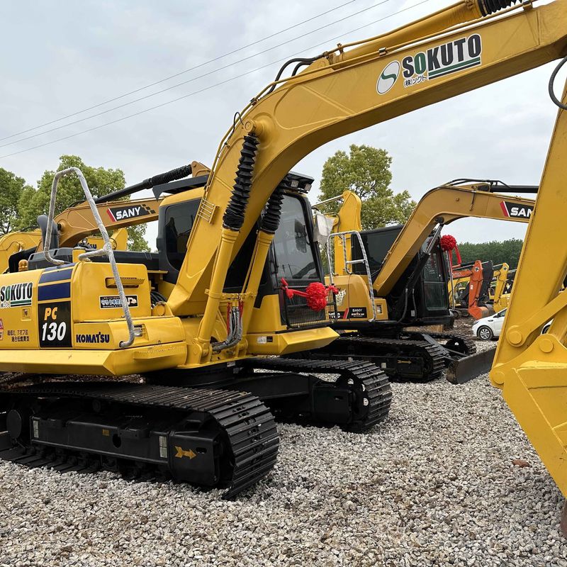 Sencondhand Komatsu Digger PC130 Gebruikte 13ton kleine type kruipgraver