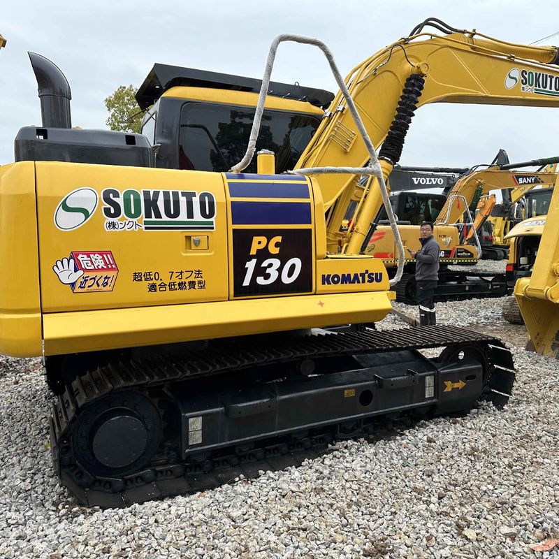 Sencondhand Komatsu Digger PC130 Gebruikte 13ton kleine type kruipgraver