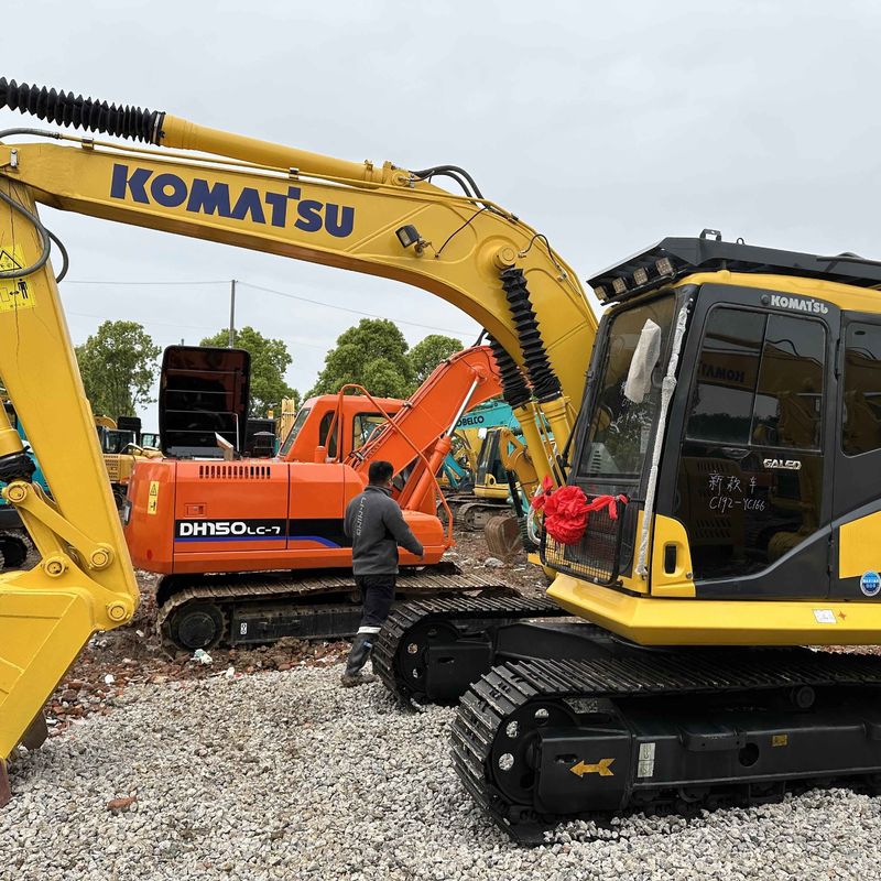 Sencondhand Komatsu Digger PC130 Gebruikte 13ton kleine type kruipgraver