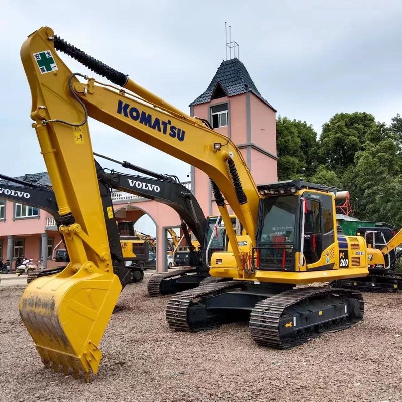 Tweedehands Komatsu Digger PC200-8 Gebruikte 20 ton middelgrote graafmachine