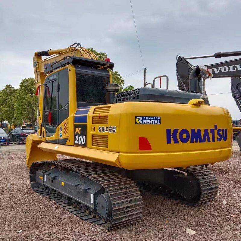 Tweedehands Komatsu Digger PC200-8 Gebruikte 20 ton middelgrote graafmachine