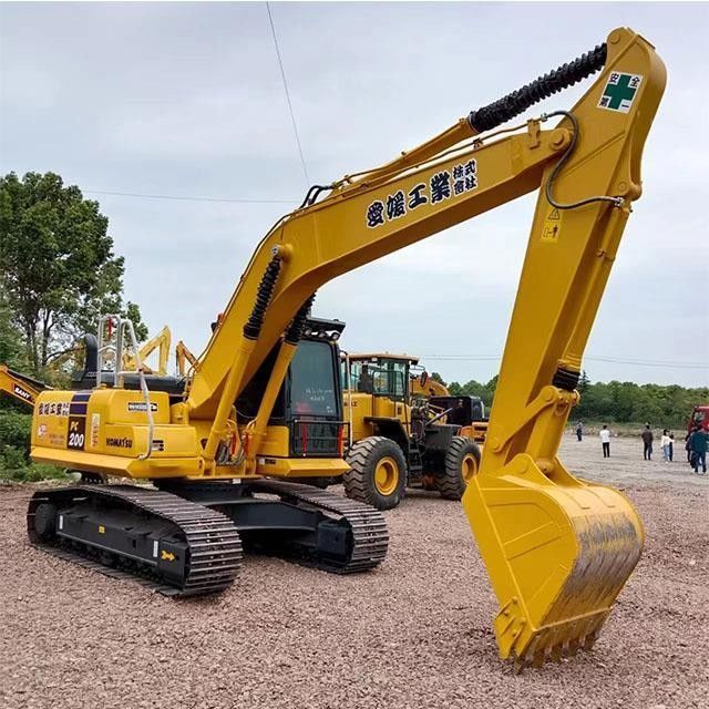Tweedehands Komatsu Digger PC200-8 Gebruikte 20 ton middelgrote graafmachine