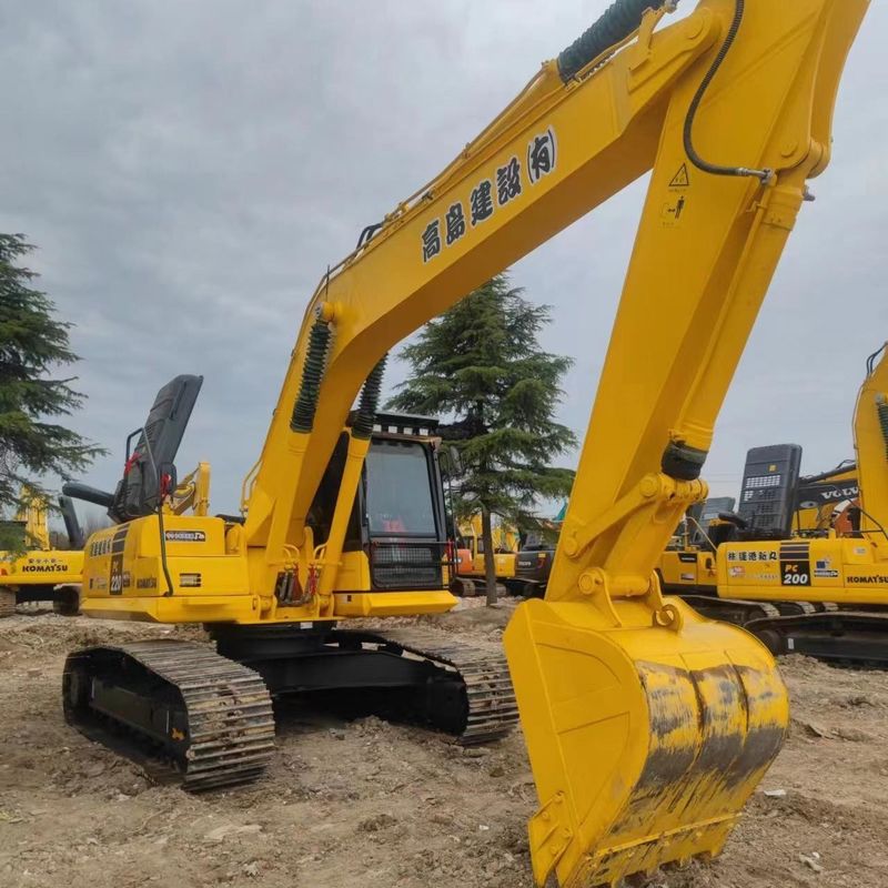 Gebruikte Komatsu-graafmachine PC220-8 tweedehands 22 ton middelgrote graafmachine