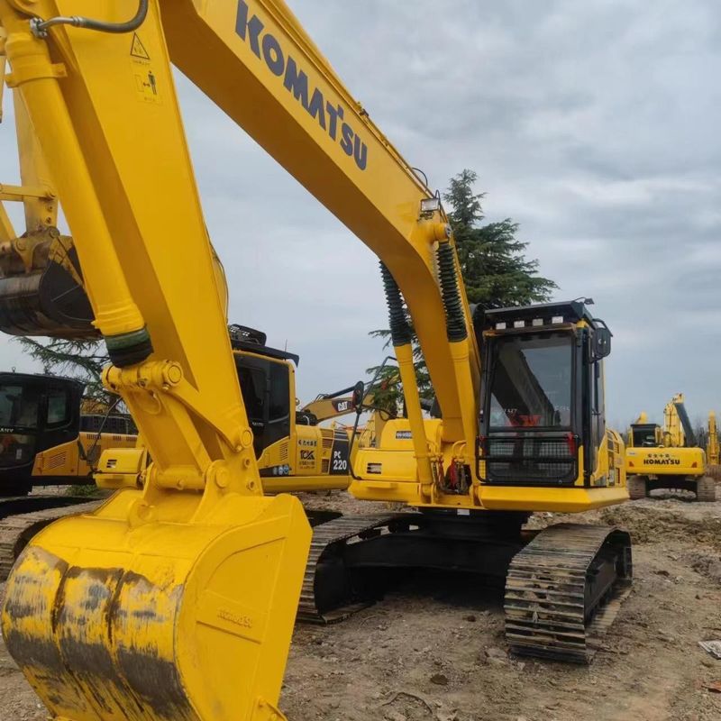 Gebruikte Komatsu-graafmachine PC220-8 tweedehands 22 ton middelgrote graafmachine
