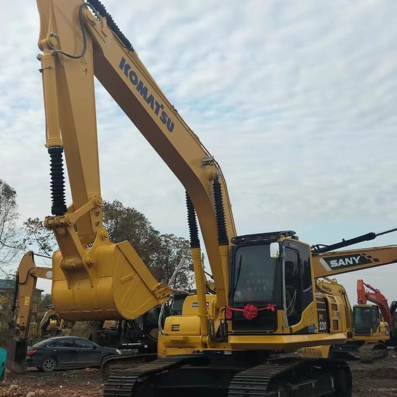 Tweedehands Komatsu Diggerr PC220-8 Gebruikte medium crawlergraver van 22 ton