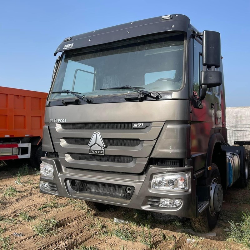 High Speed Diesel Gebruikte trekker Truck 6x4 Sinotruk Howo 371hp 375hp manuele diesel