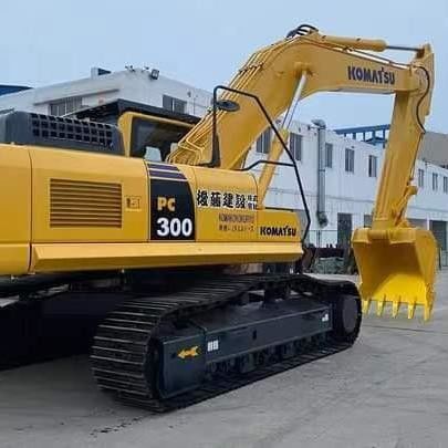 Gebruikte Komatsu Digger PC300 tweedehands graafmachine van 30 ton