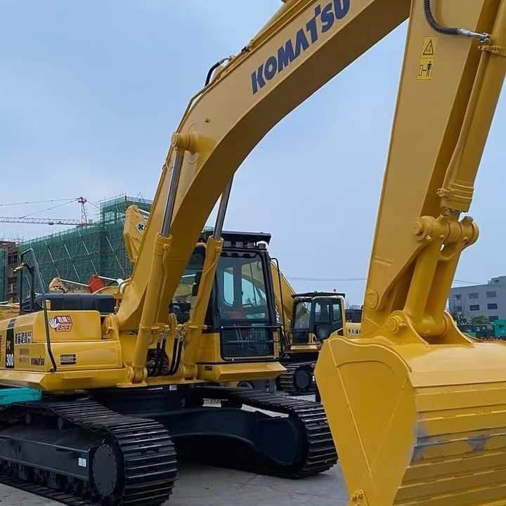 Gebruikte Komatsu Digger PC300 tweedehands graafmachine van 30 ton