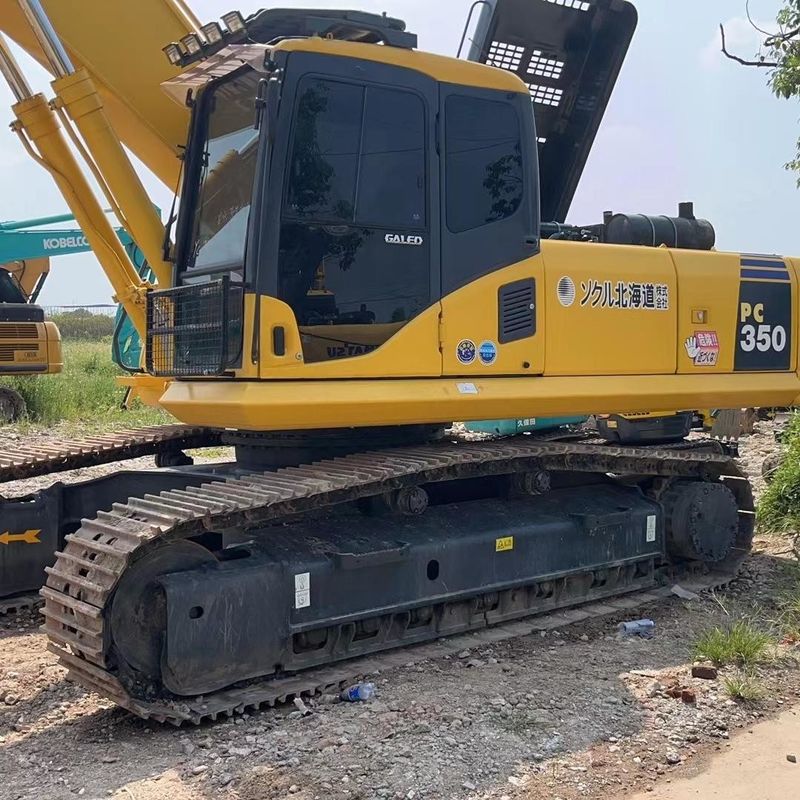 Gebruikte Komatsu Digger PC350-7 Gebruikte 35 ton grote type Crawler Graafmachine Grootschalige