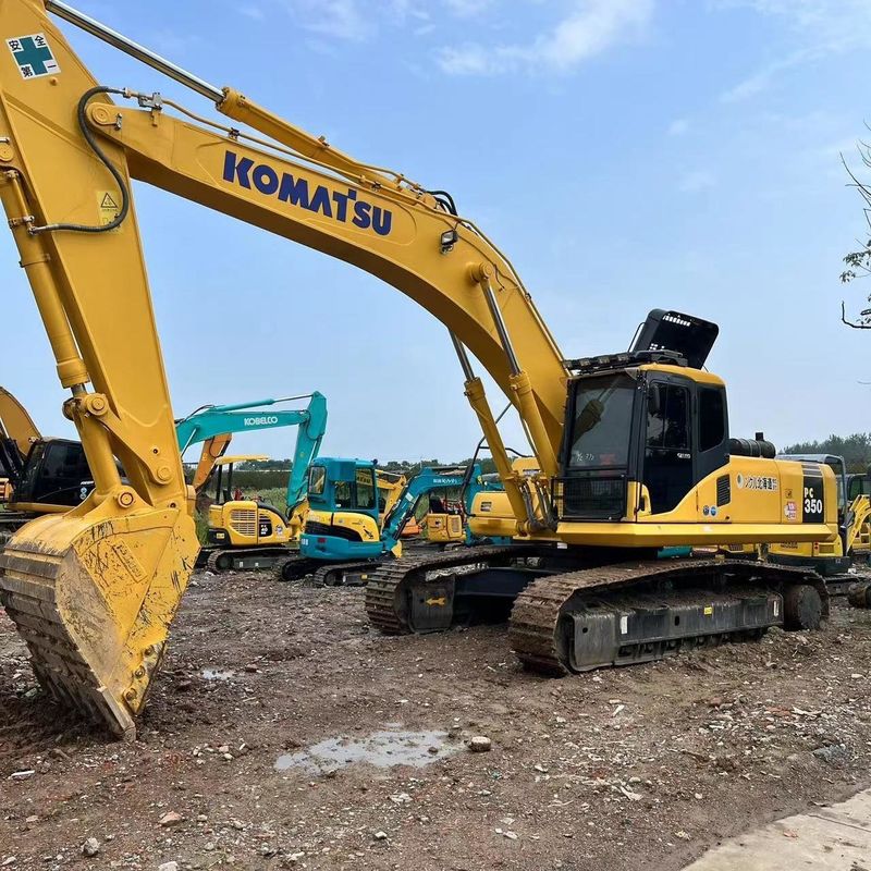 Gebruikte Komatsu Digger PC350-7 Gebruikte 35 ton grote type Crawler Graafmachine Grootschalige