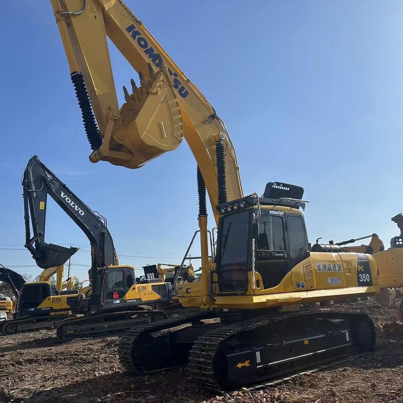 Scondhand Komatsu Graafmachine PC350-7 Gebruikte 35 ton grote type Crawler Digger
