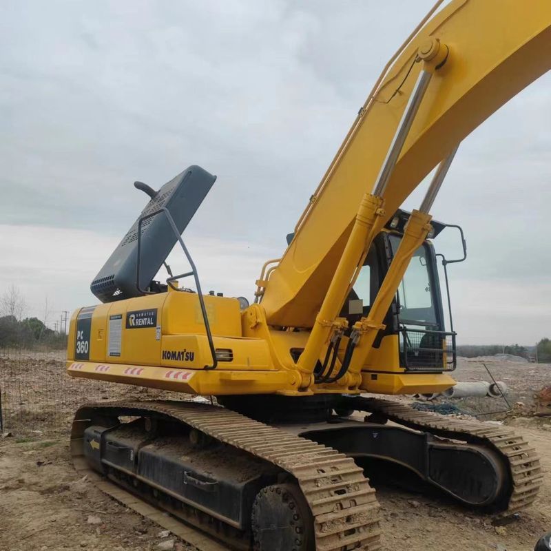 Gebruikte Komatsu-graafmachine PC360-7 tweedehands 36 ton grote graafmachine