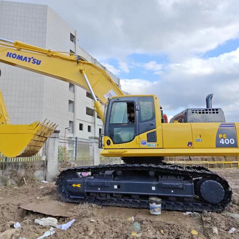 Tweedehands Komatsu graafmachine PC400-8 Gebruikte 40 ton grote graafmachine