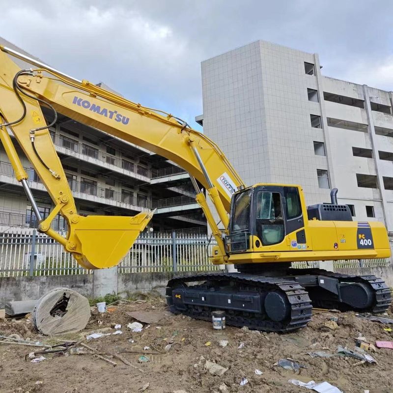 Tweedehands Komatsu graafmachine PC400-8 Gebruikte 40 ton grote graafmachine