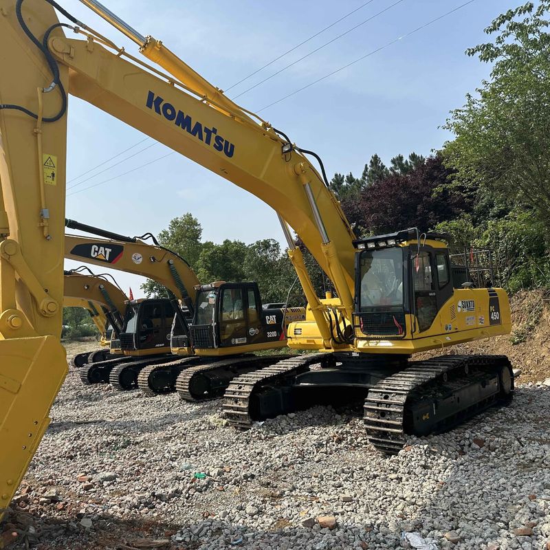 Gebruikte Komatsu Digger PC450-7 tweedehands 45 ton grote type kruipergraver