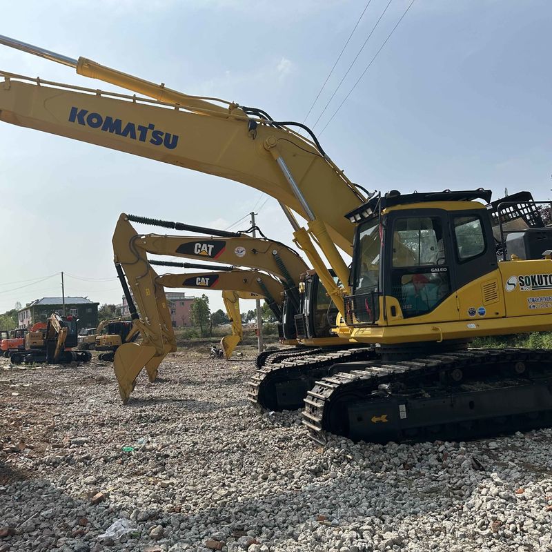 Gebruikte Komatsu Digger PC450-7 tweedehands 45 ton grote type kruipergraver
