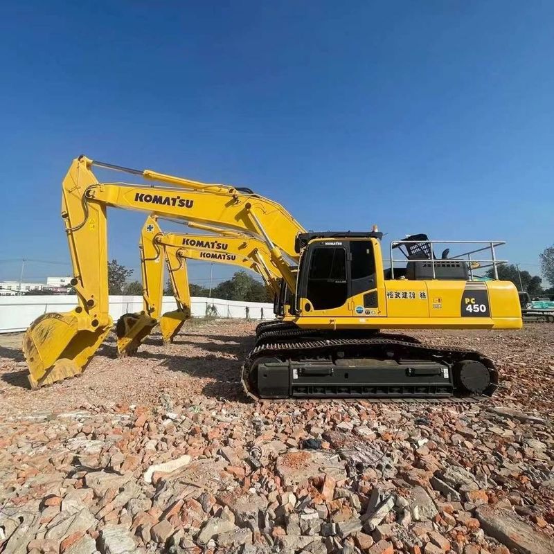 Gebruikte Komatsu Digger PC450-8 tweedehands 45 ton grote type kruipergraver