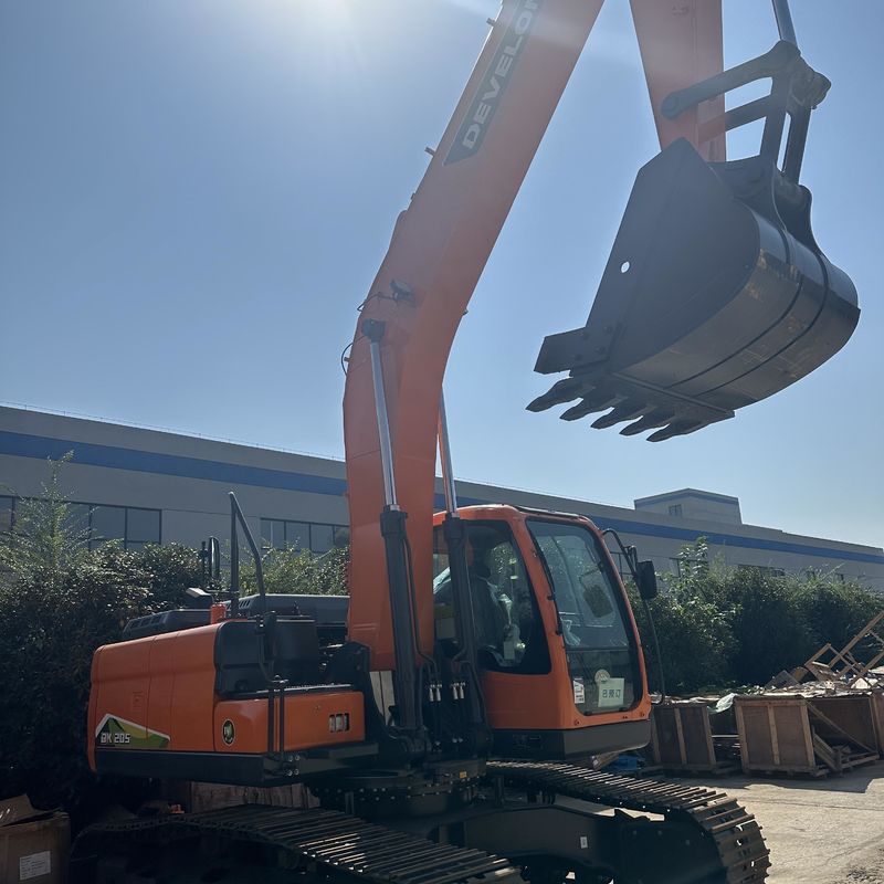 Gebruikte Doosan Digger DX205 tweedehands 21ton middelgrote type kruipergraver