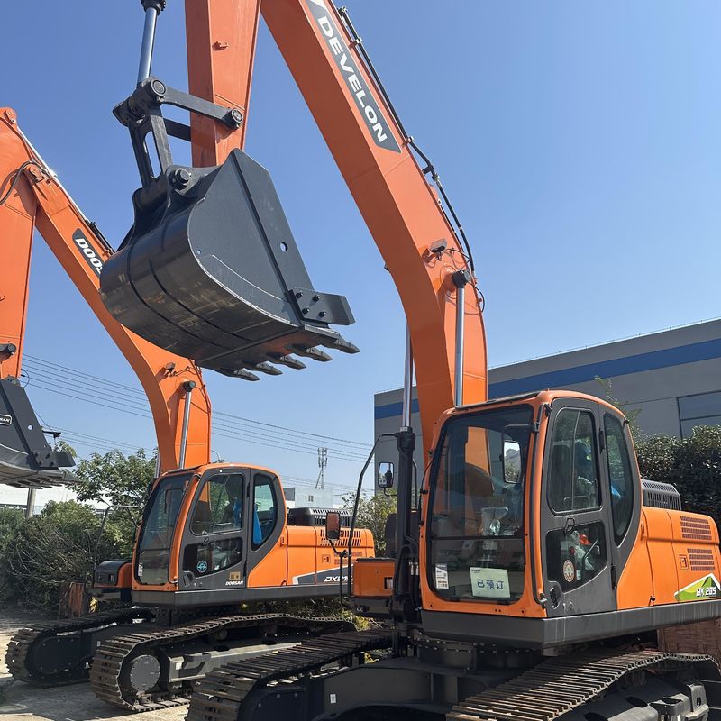 Gebruikte Doosan Digger DX205 tweedehands 21ton middelgrote type kruipergraver