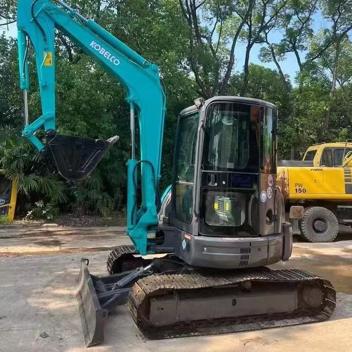 Gebruikte Kobelco Digger SK55 tweedehands 5,5 ton kleine type Mini Crawler graafmachine