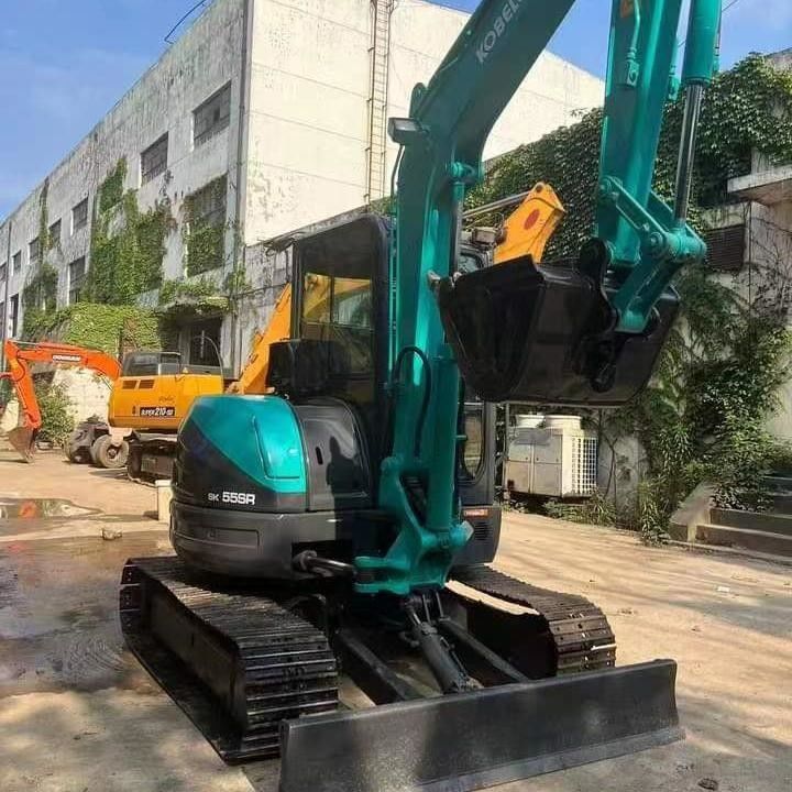 Gebruikte Kobelco Digger SK55 tweedehands 5,5 ton kleine type Mini Crawler graafmachine