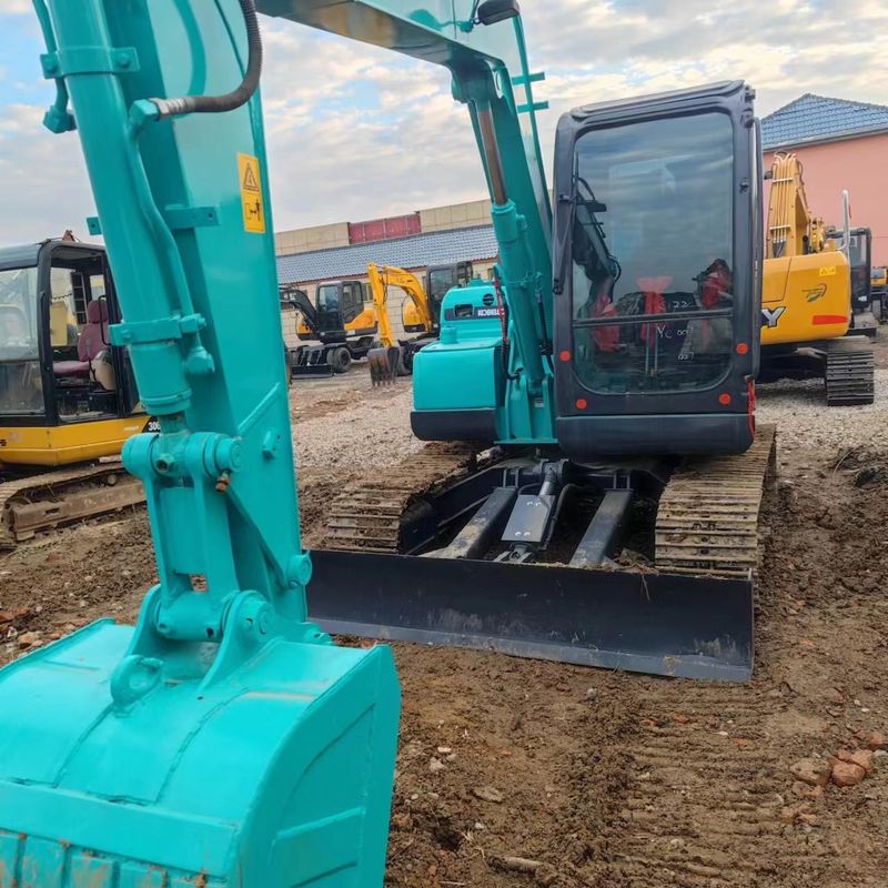 Gebruikte Kobelco Digger SK75 tweedehands 7,5 ton kleine type mini-kruipergraver