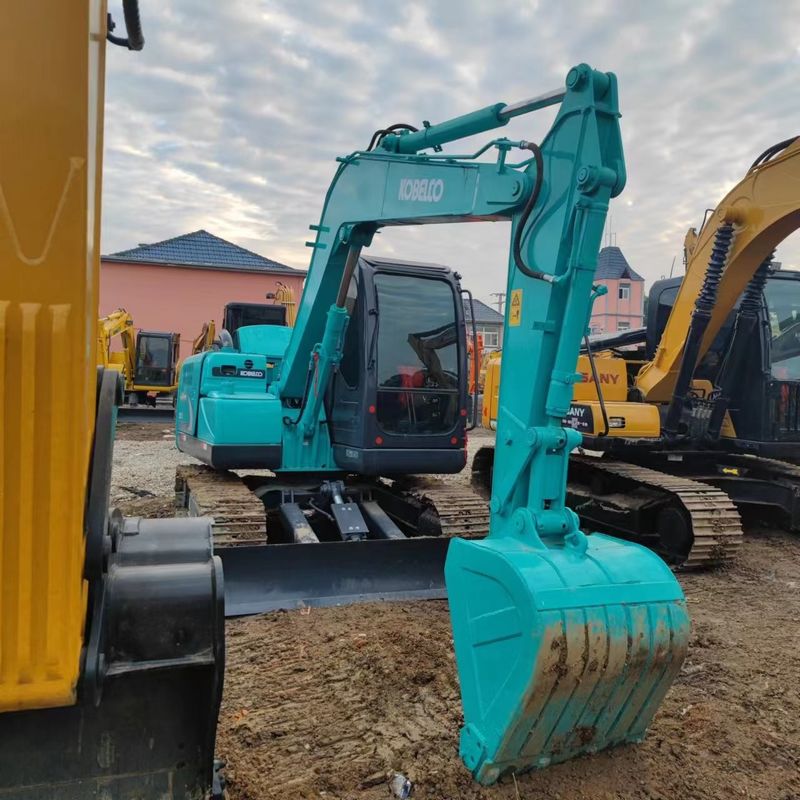 Gebruikte Kobelco Digger SK75 tweedehands 7,5 ton kleine type mini-kruipergraver