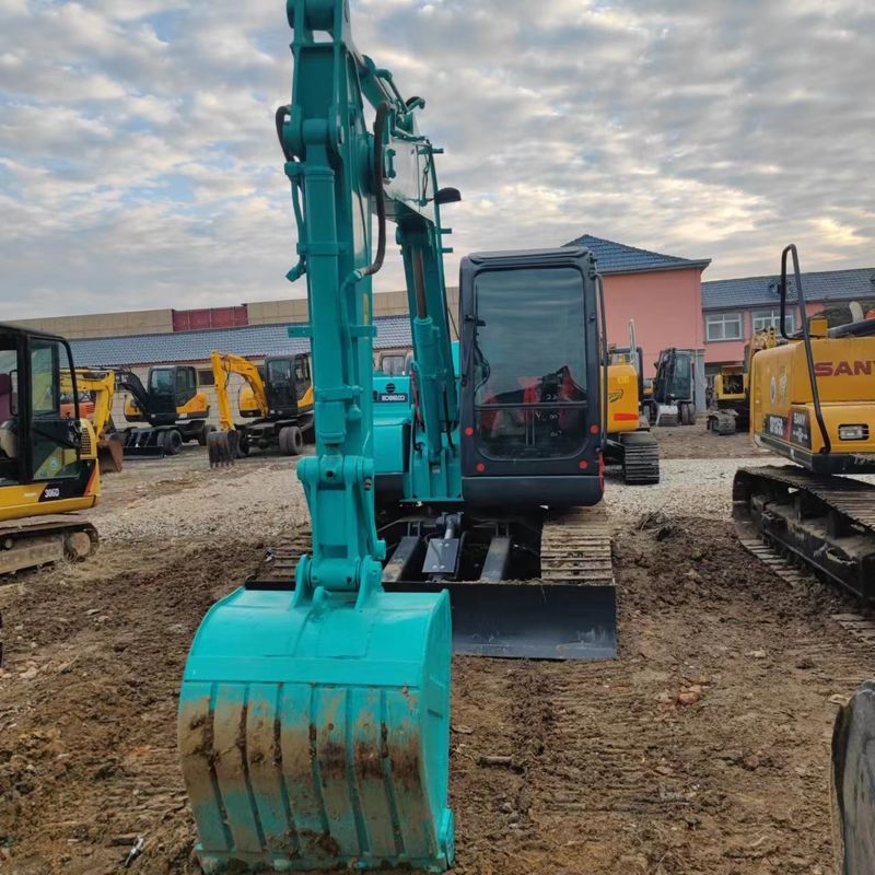 Gebruikte Kobelco Digger SK75 tweedehands 7,5 ton kleine type mini-kruipergraver