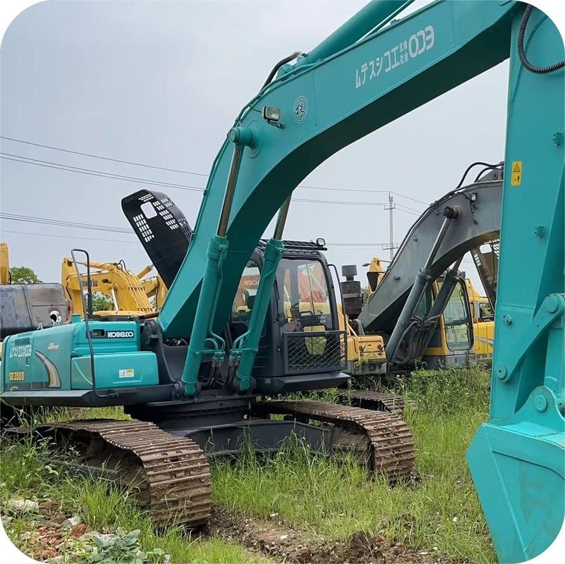 Gebruikte Kobelco Digger SK350D tweedehands grootschalige graafmachine van 35 ton