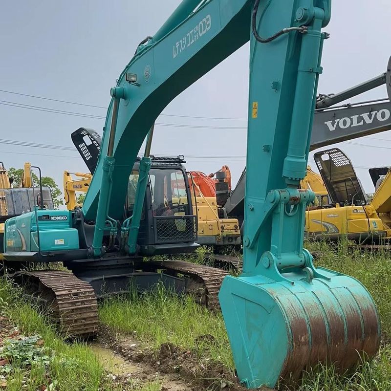 Gebruikte Kobelco Digger SK350D tweedehands grootschalige graafmachine van 35 ton