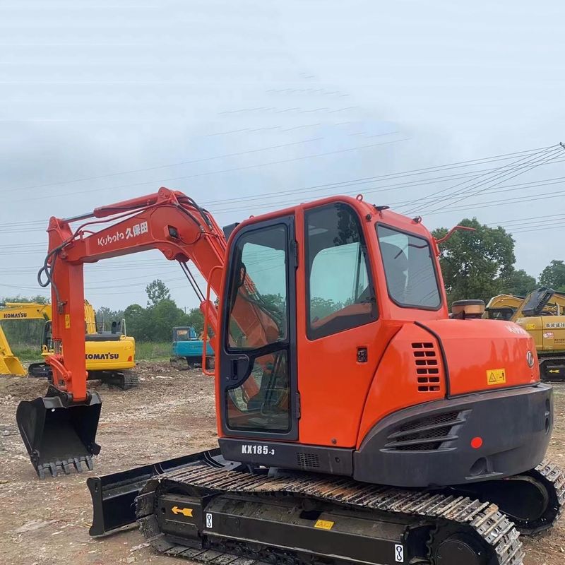 Gebruikte Kubota Digger KX185 tweedehands 8,5ton kleine type mini-crawler graafmachine