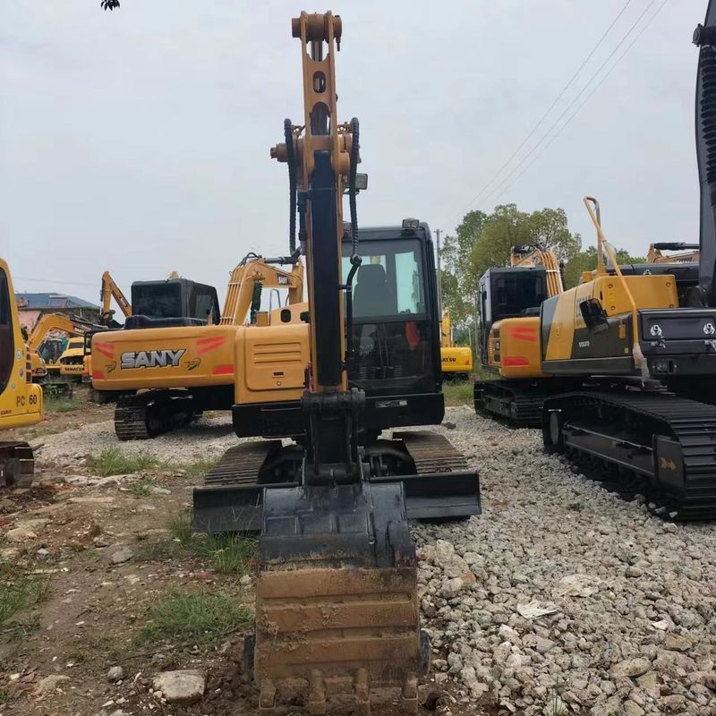 Gebruikte SANY Digger SY60 tweedehands 6ton kleine type mini-crawler graver