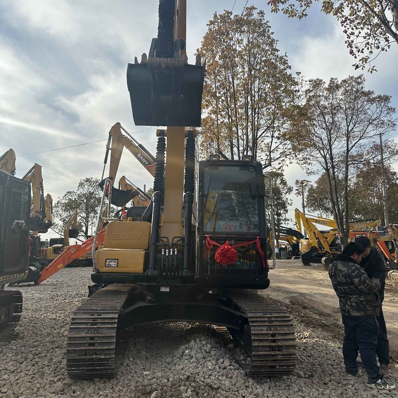 Gebruikte SANY Digger SY135C tweedehands 13.5 op kleine type Mini Crawler Excavator