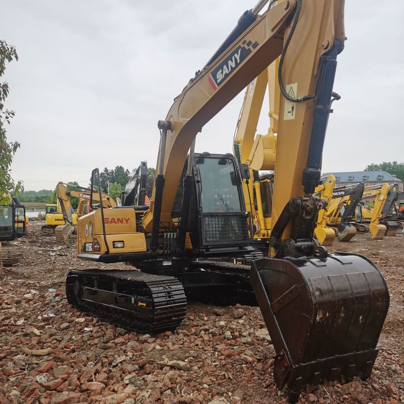 Gebruikte SANY Digger SY155C tweedehands 15.5 op kleine type Crawler Excavator