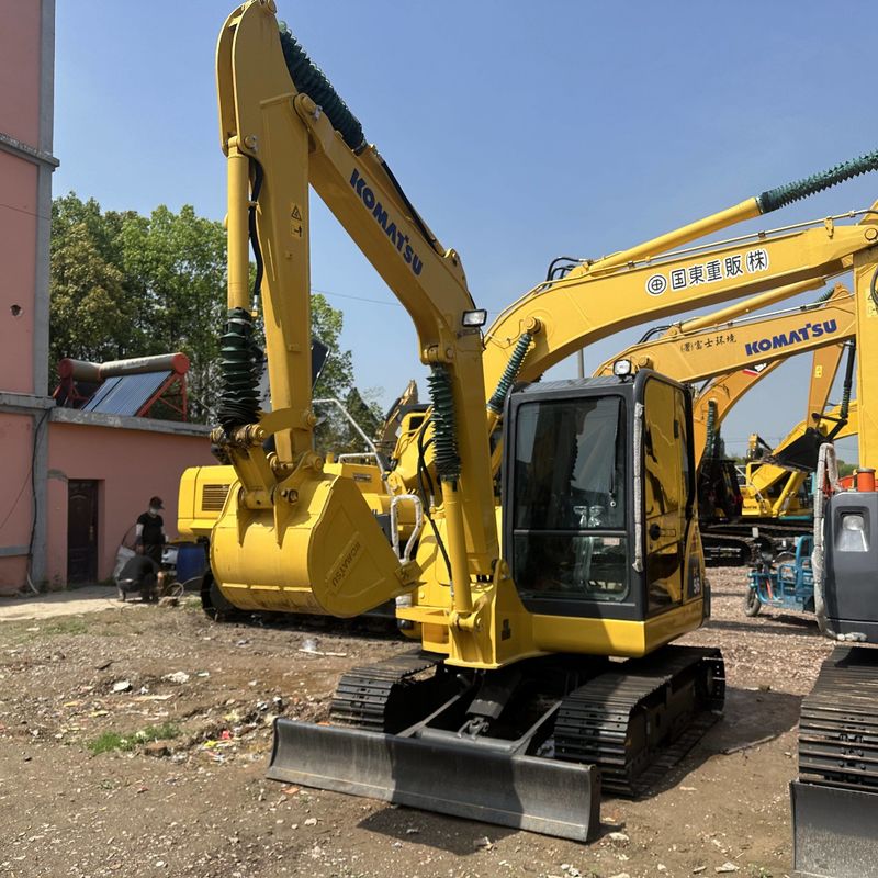 Gebruikte Komatsu graafmachine PC56-7 tweedehands 5,3 ton kleine type mini-crawler graver