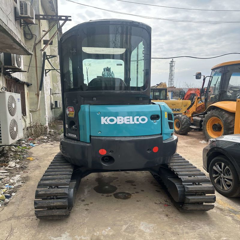 Gebruikte Kobelco Digger SK35 tweedehands 3,5 ton kleine type Mini Crawler graafmachine