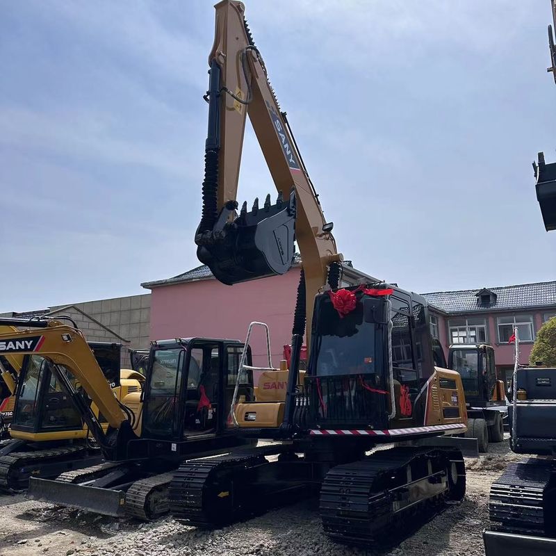 Gebruikte SANY Digger SY155C tweedehands 15.5 op middelgrote graafmachine