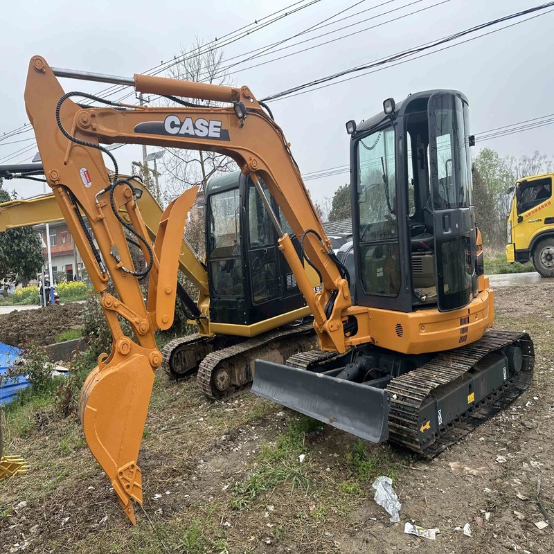 Mini CASE CX55B Gebruikte graafmachine Hydraulisch 5 ton 12000 pond 30.2kw 53L brandstoftank