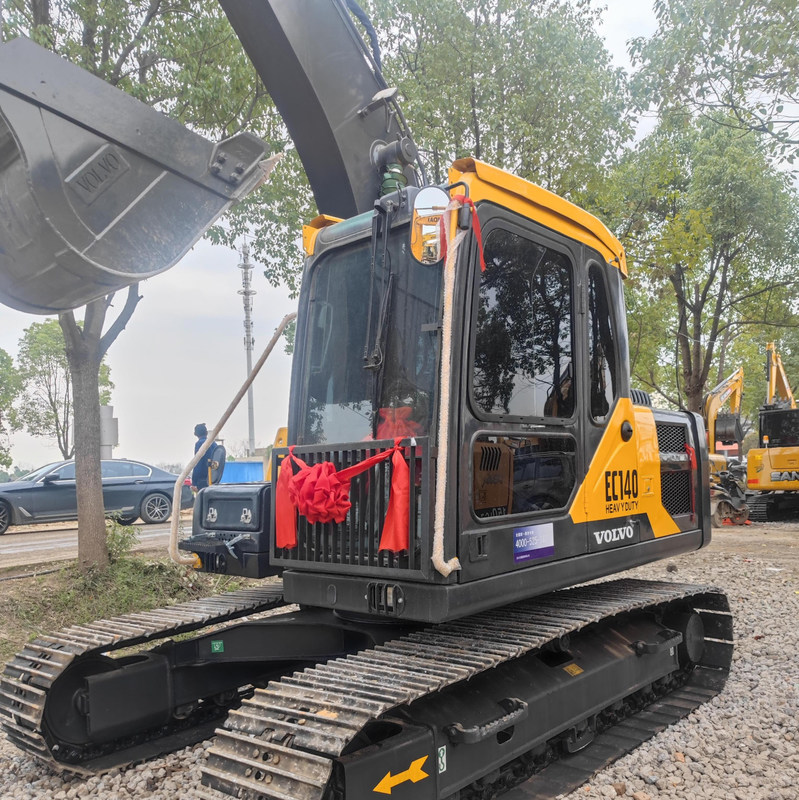 Gebruikte graafmachine VOL EC140 14 Ton Crawler Digger 77.4kw